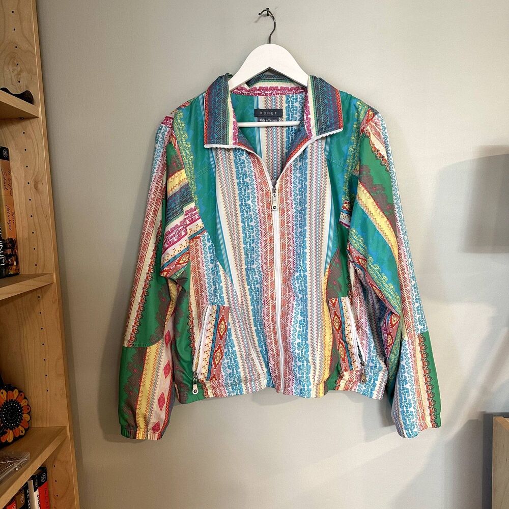 Koret Vintage Patterned Jacket - image 1